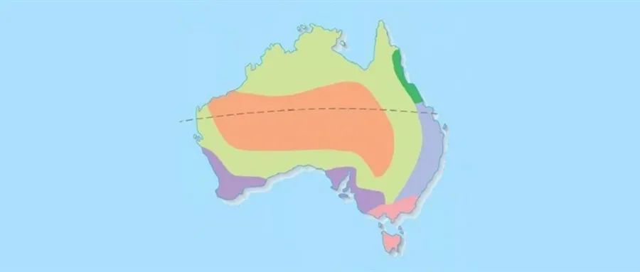 澳大利亚东南部为什么形成湿润气候?
