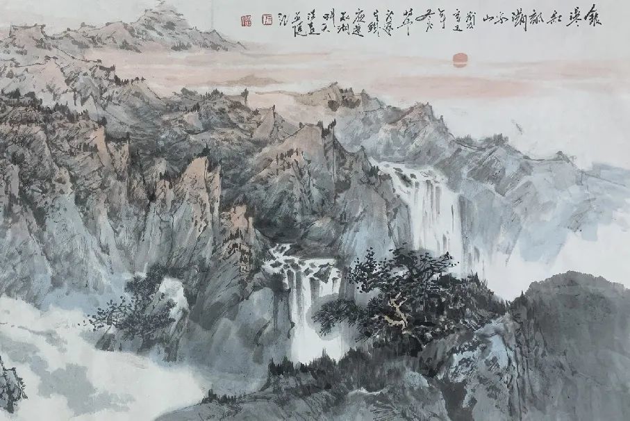 贾天浩丹青颂祖国翰墨迎冬奥金尚名家作品联展