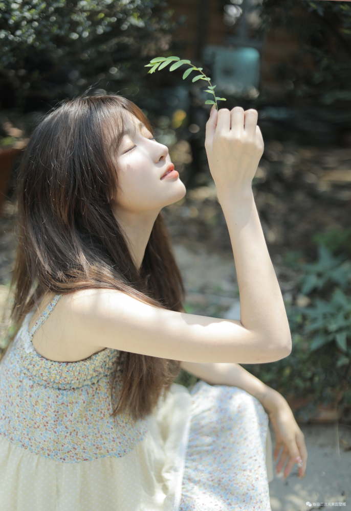 唯美女生丨夏日的风