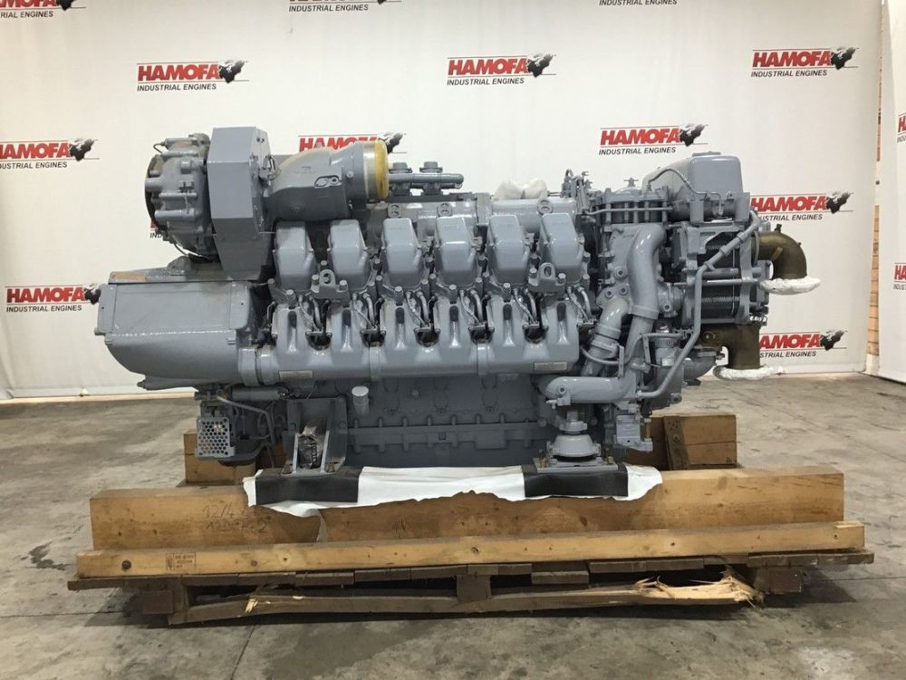 型"暴徒-m"轻型导弹护卫舰曾经使用的mtu 16v4000m90型16缸船用柴油机