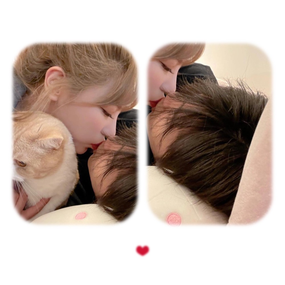 情侣头像超甜kiss亲亲系情侣头像专属热恋情侣