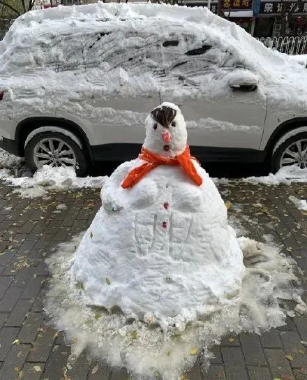 下雪了,一年一度的堆雪人大赛开始了|维纳斯|章鱼哥|美术生