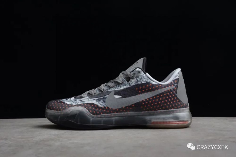 耐克科比疼痛灰nikekobe10pain篮球鞋