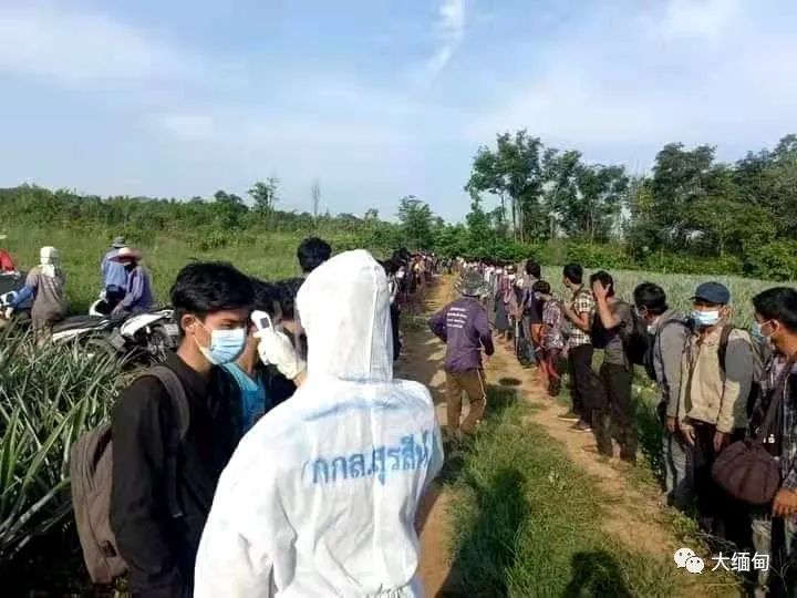 交给蛇头1.5-2万泰铢,123名缅甸人偷渡出境后被边防军