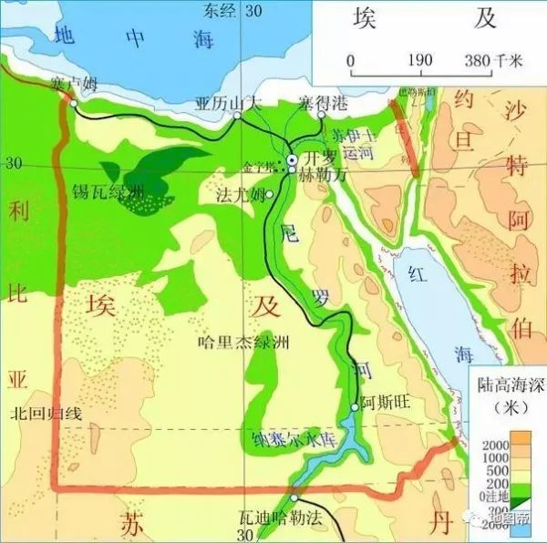 尼罗河三角洲,2.4万平方公里承载4000万人口