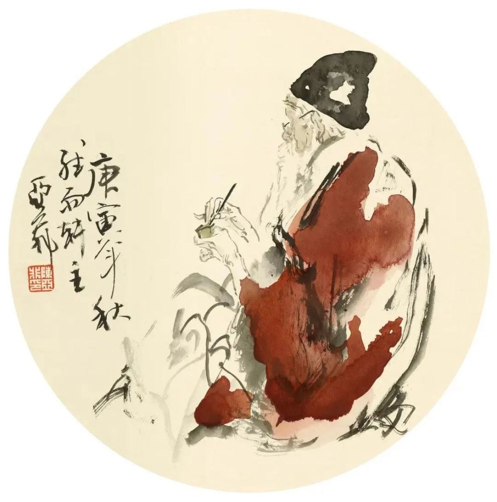 融南·北学院派文人画风——陈亚非人物画艺术品鉴