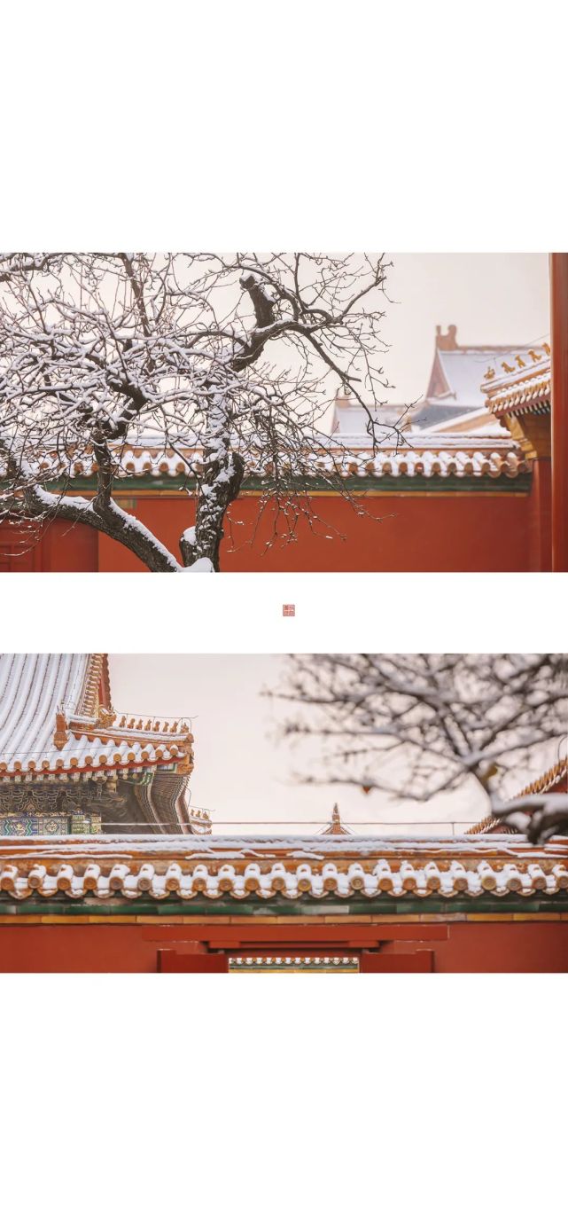 壁纸|雪景故宫