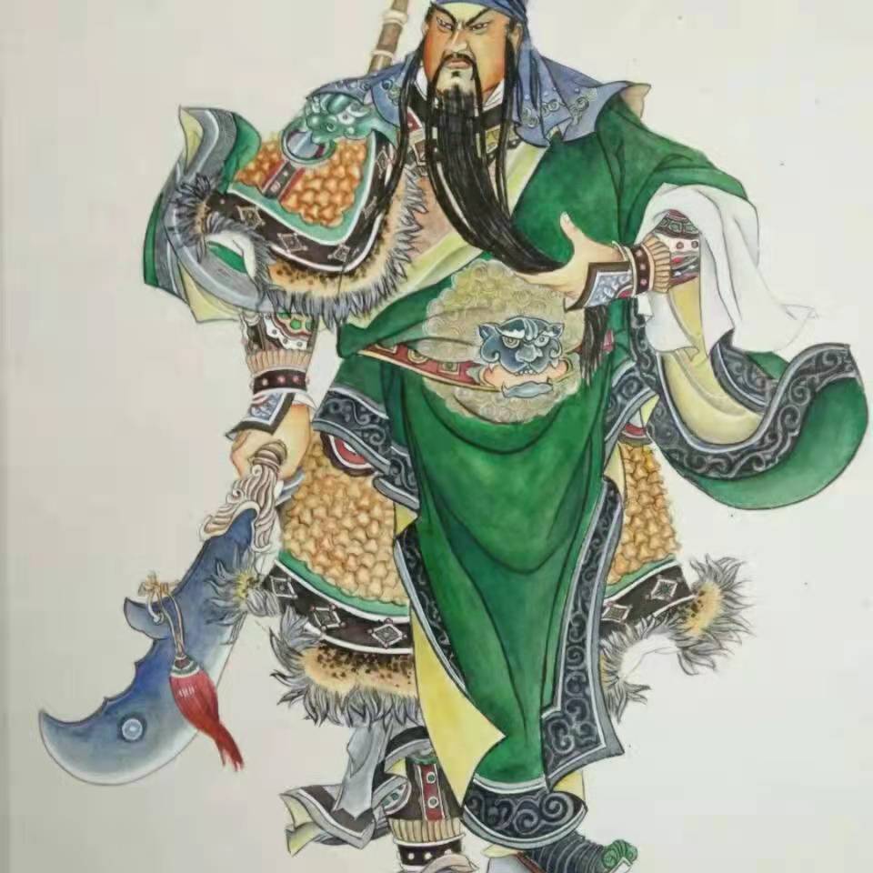 作品《关公神威》