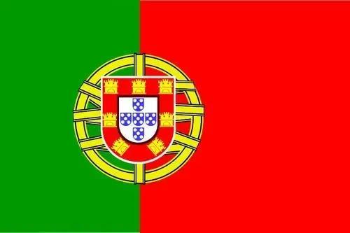 11,葡萄牙国旗呈长方形,绿色表示民族希望,红色表示为民族希望而献身