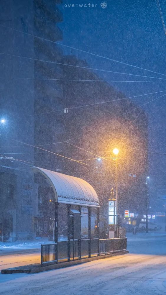 希望这个冬天有人陪你一起踩雪吃火锅雪景壁纸