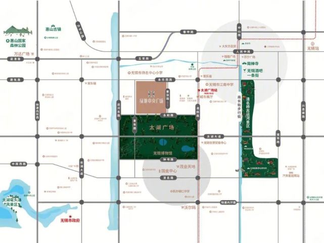 建面约136-213㎡科技住宅,太湖广场这个项目终于要来