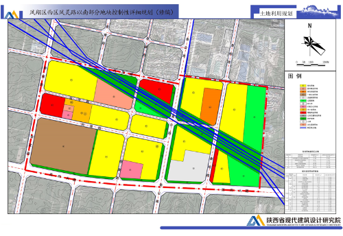 凤翔西区凤灵路以南部分地块规划!3条道路调整!