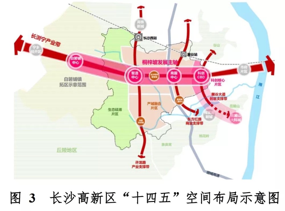 长沙高新区十四五规划打造麓谷cbd小升初坚持不微机派位