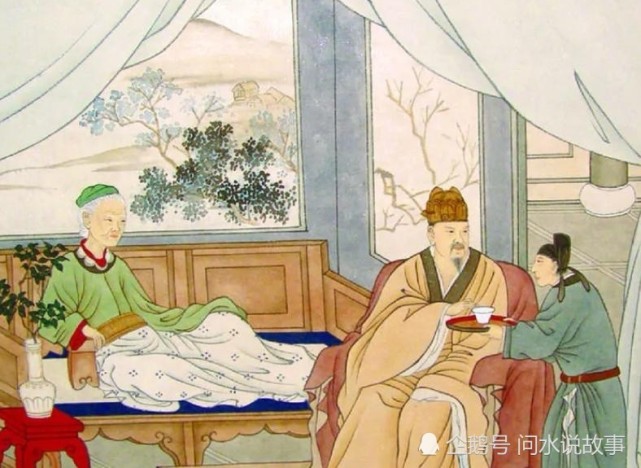 母亲卧病三年,他常常目不交睫,衣不解带;母亲所服的汤药,他亲口尝过后