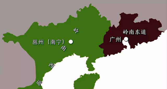 元朝时期,广南西路被分成广西两江道宣慰司,海南海北道宣慰司,而广南