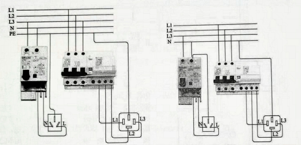 漏电保护器在不同供电系统中的接法