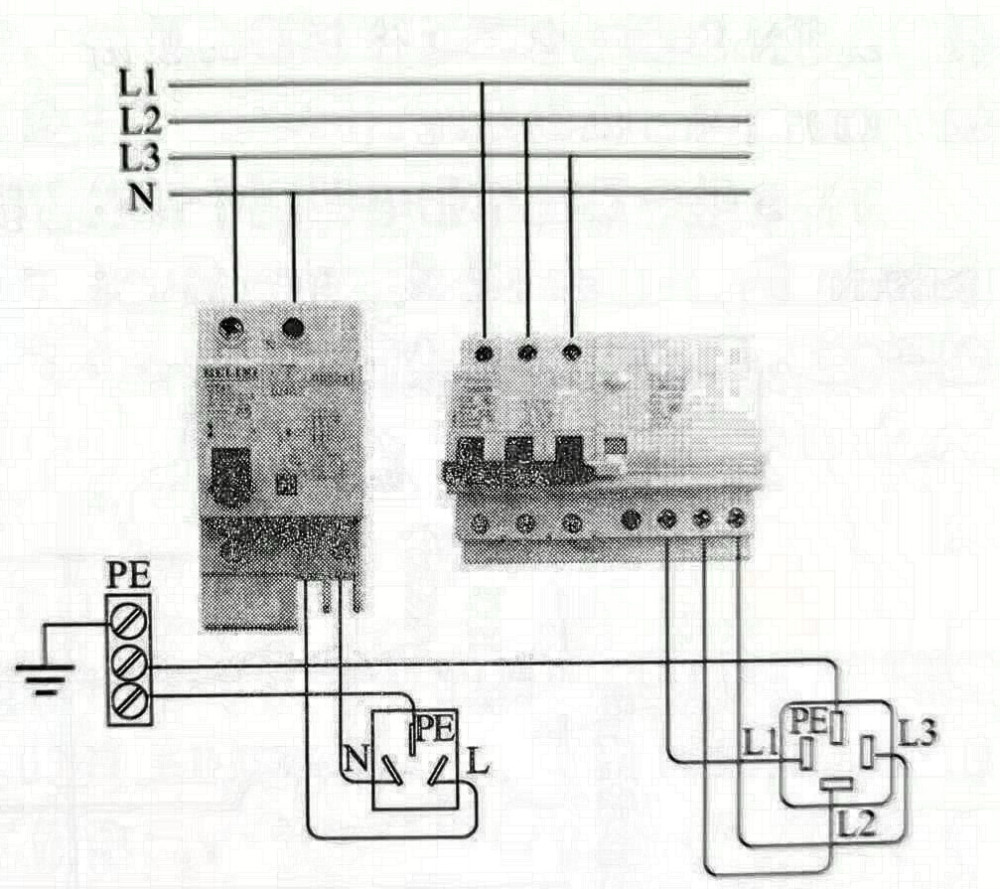漏电保护器在不同供电系统中的接法