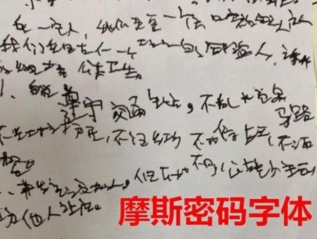 女初中生小笼包字体火了字迹饱满圆润深受年轻老师喜爱