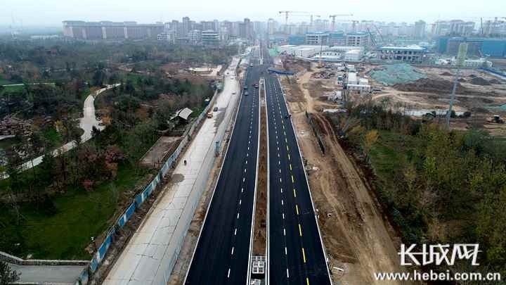 省道s333在雄安新区境内路段通车