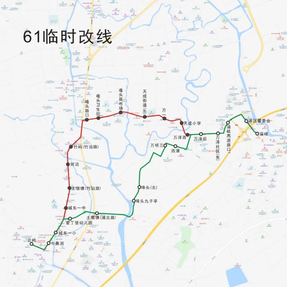 乐清多条公交线路调整走向,快看有没有你常坐的?