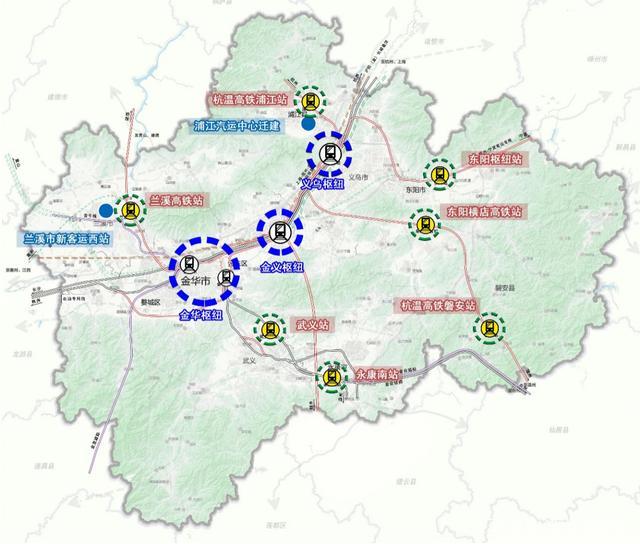 金华交通运输十四五规划建设成为华东物流中心现代化的都市区