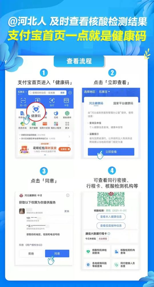方便河北健康码行程卡一页可查