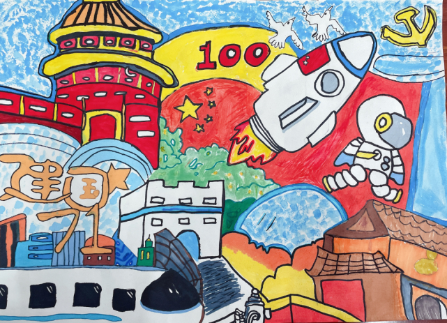 三年级二年级一年级绘画是儿童心理的图像语言,是展现孩子心灵的窗口.