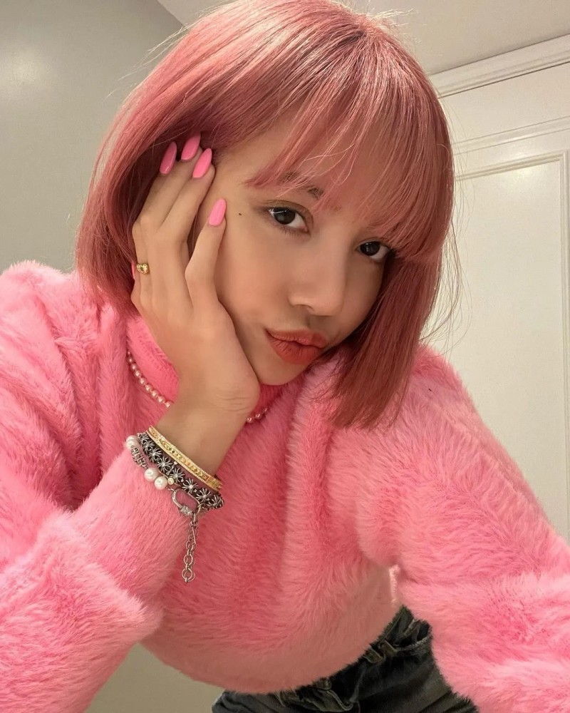 lisa1109ins图片更新|粉发lalisa