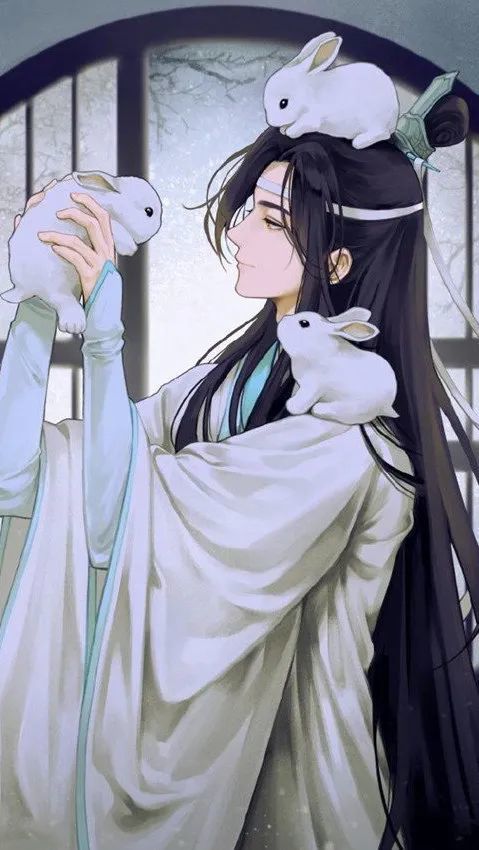 古风插画壁纸陈情令手游插画太绝了