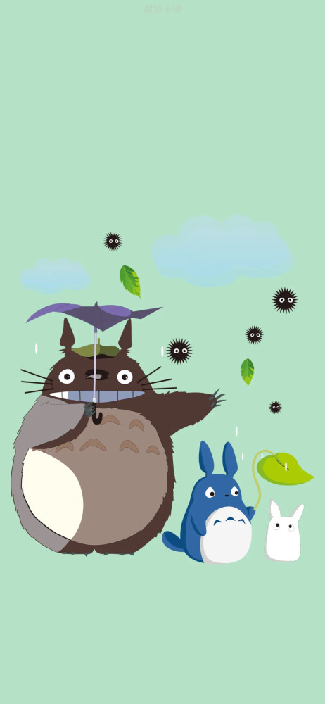 高清龙猫套图壁纸锁屏桌面