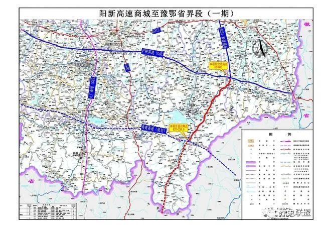 信阳新建最美高速,大别山高速详细图来了