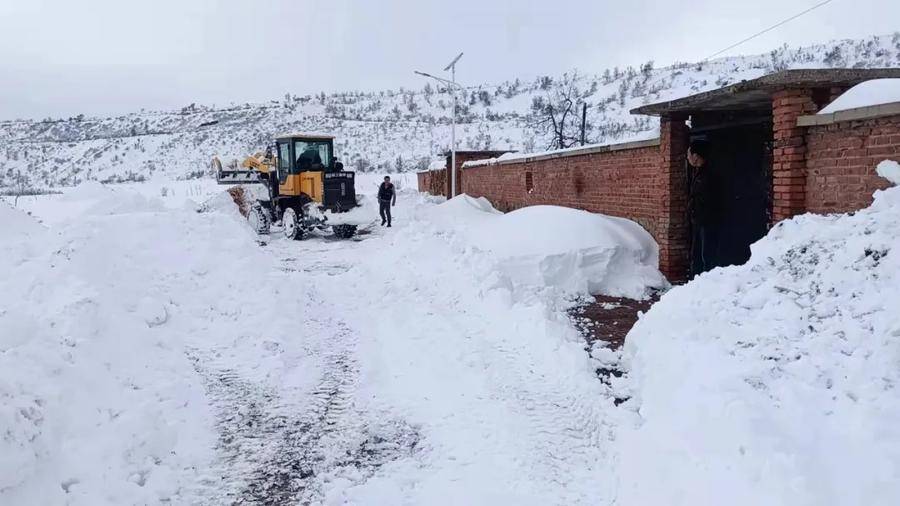 找车如同开盲盒大雪封门东北这场暴风雪到底有多大