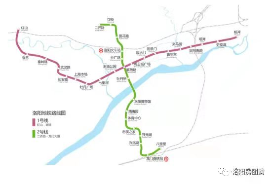 重磅:洛阳地铁2号线开通倒计时还剩45天!2号线延长线