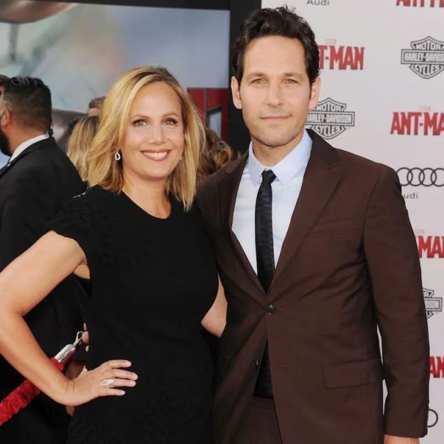 保罗·路德(paul rudd)与妻子julie yaeger在保罗·路德(paul rudd)