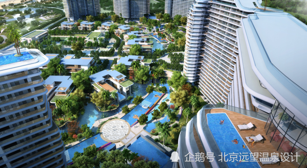 海南三亚红塘湾温泉城规划设计方案
