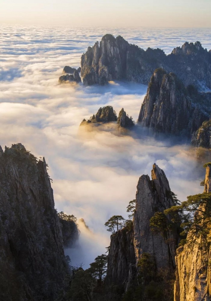 黄山仙境美景如画