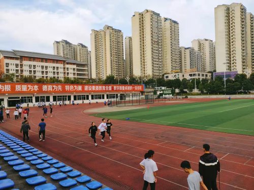 11月10日下午,记者来到了安康市高新中学校园内一探究竟