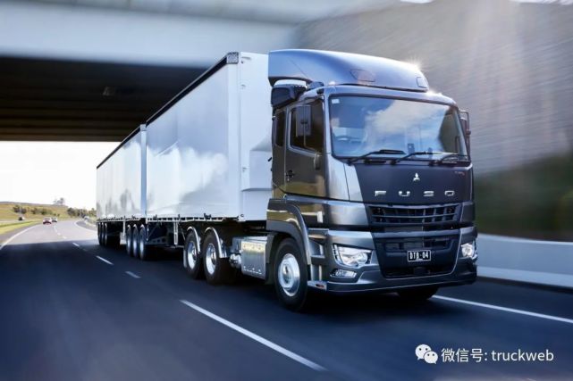 三菱fuso在澳大利亚推出shogun 510卡车 可拖b-double双挂车 最大63吨