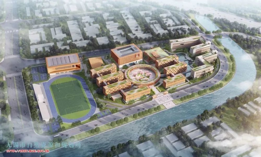 空港新城迎新项目梅村高中空港分校北将建614f住宅