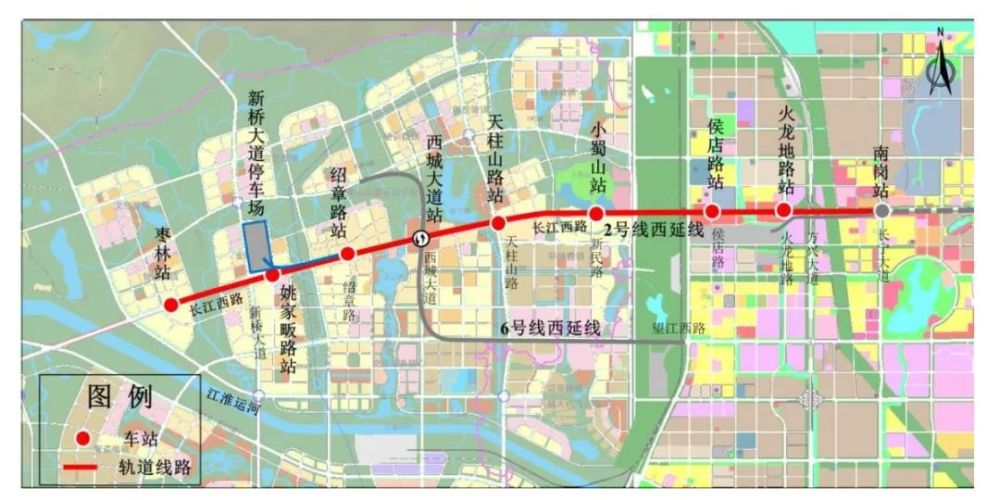 8千米,东端起步于三十埠站,西端到南岗站止步.