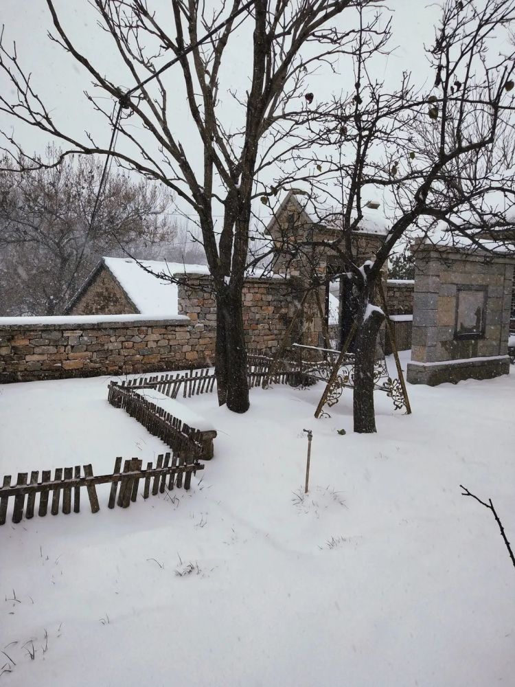 古村初雪|雪后卧云铺,冬韵尽显