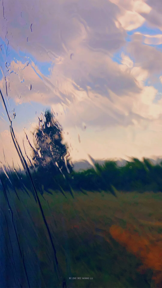 唯美朦胧雨景壁纸