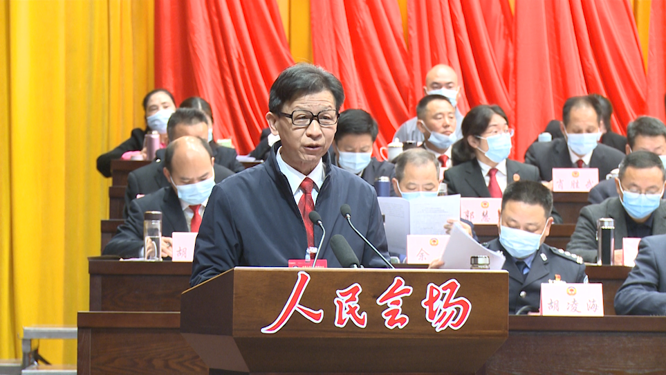两会进行时政协罗田县第十一届委员会第一次会议开幕