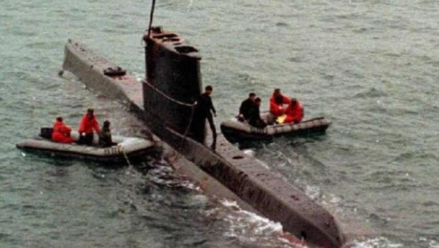 1996年9月18日,一艘sang-o级在江陵潜艇渗透事件中搁浅后被韩国海军