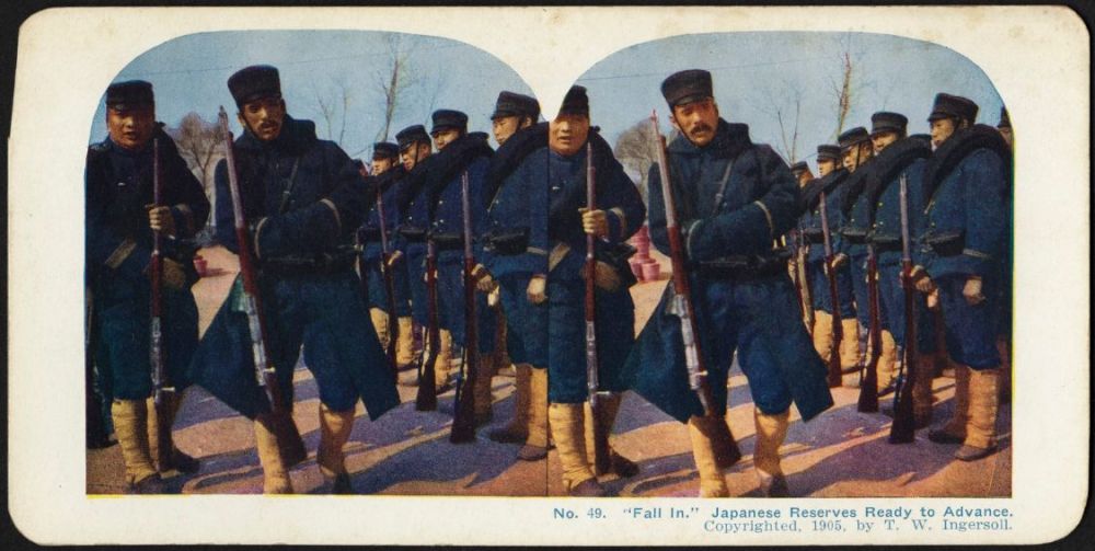 日俄战争中的彩色老照片 兵临城下的大连旅顺口