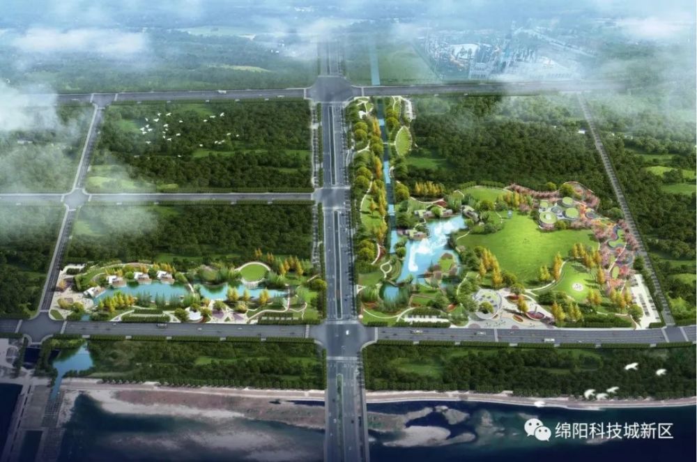 占地39万㎡绵阳城区这个生态湿地公园开建