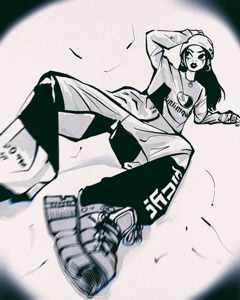 甜酷动漫女生头像|画师:冷大爷