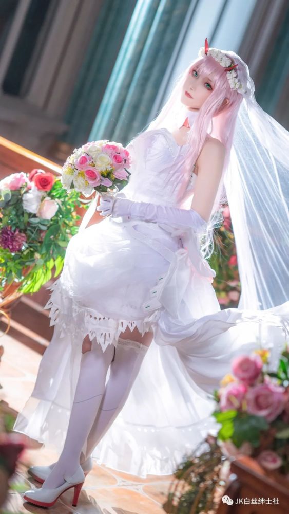 cos:一组02花嫁的cos正片@萝莉控