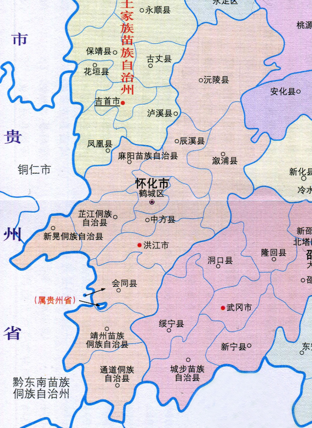 怀化市人口分布:鹤城区71.26万人,会同县29.11万人