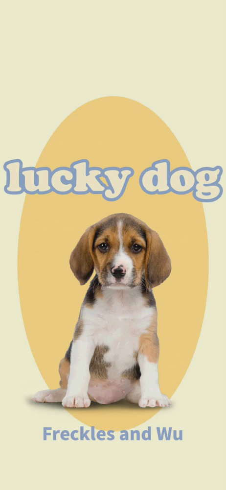 lucky dog 修勾壁纸太爱了